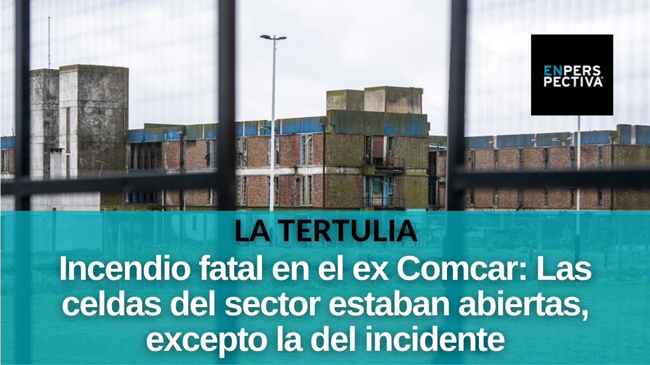 Seis reclusos murieron en un incendio en el ex Comcar
