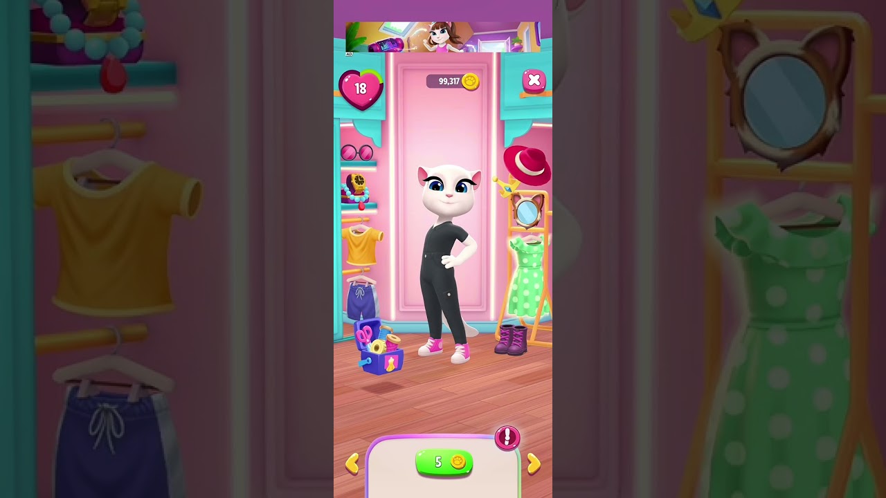 MyANGELA 2 #myangela #mytalkingangela2 #mytom2 #games #funny 