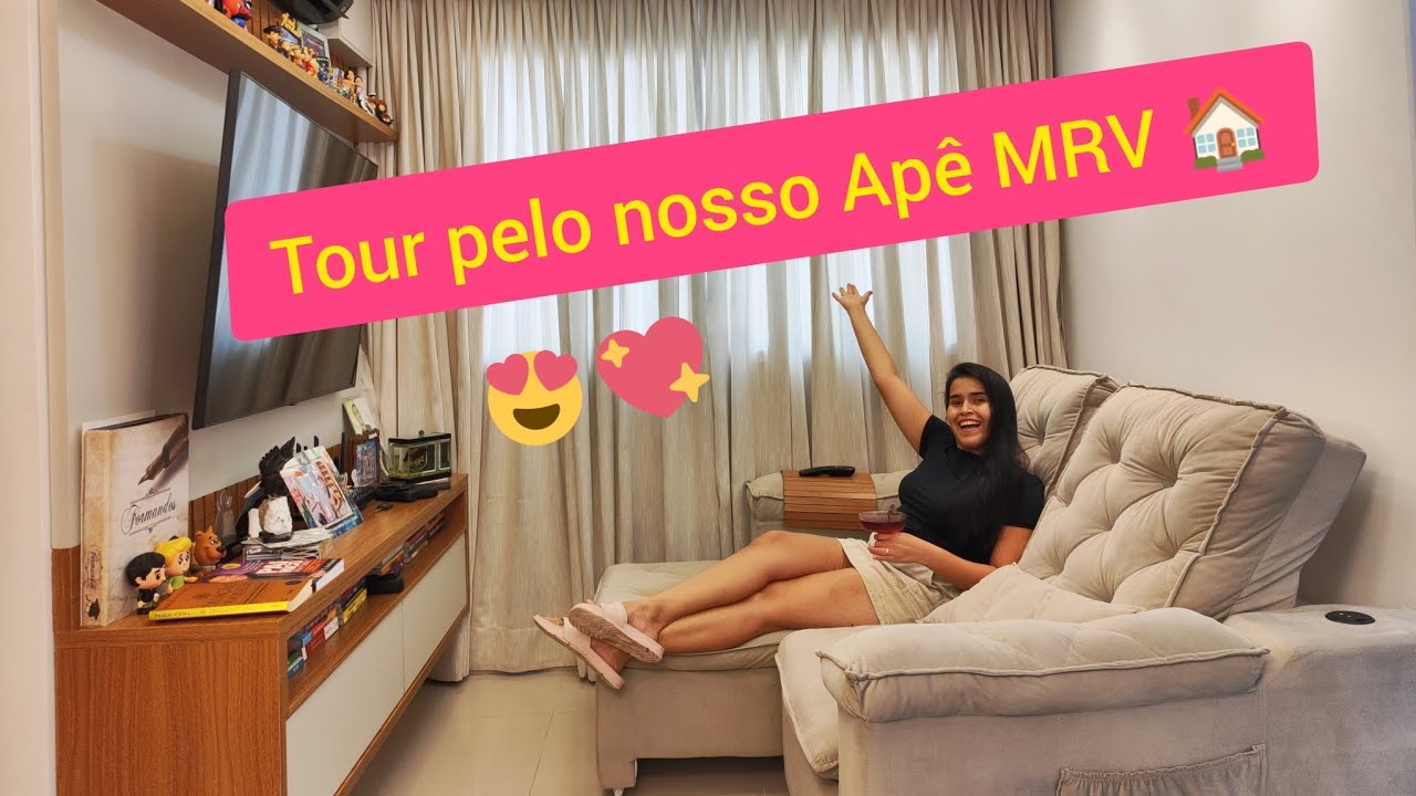 Tour pelo nosso apartamento MRV de 42m2 ❤️