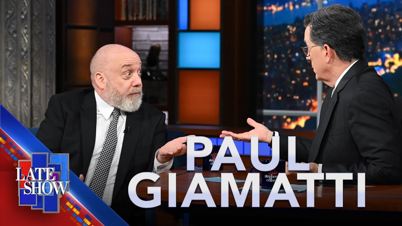 "Hey, It's Me" - Why Cher Finally Called Paul Giamatti, Thanks To Stephen Colbert