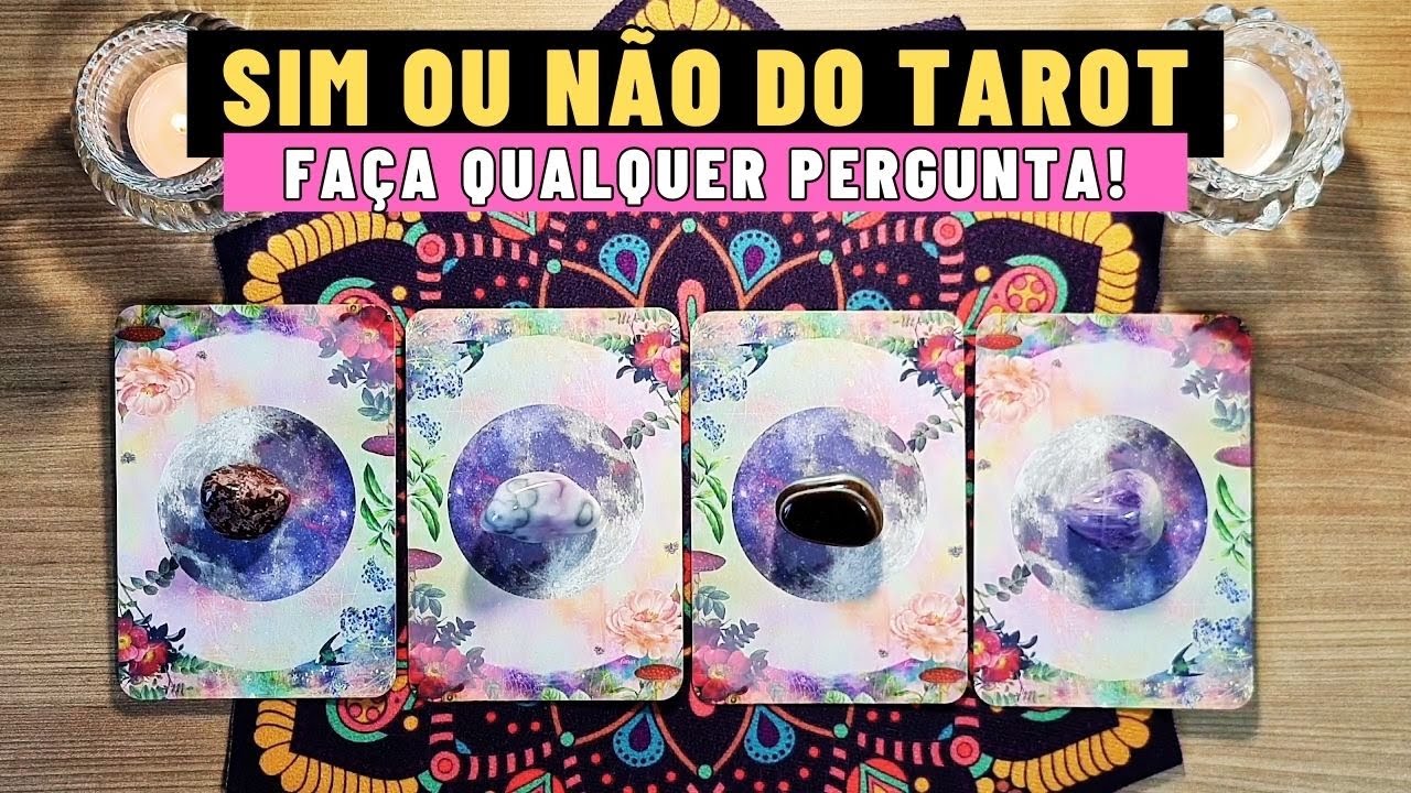 SIM OU NÃO DO TAROT + Conselho | Faça qualquer Pergunta! | Tarot Responde