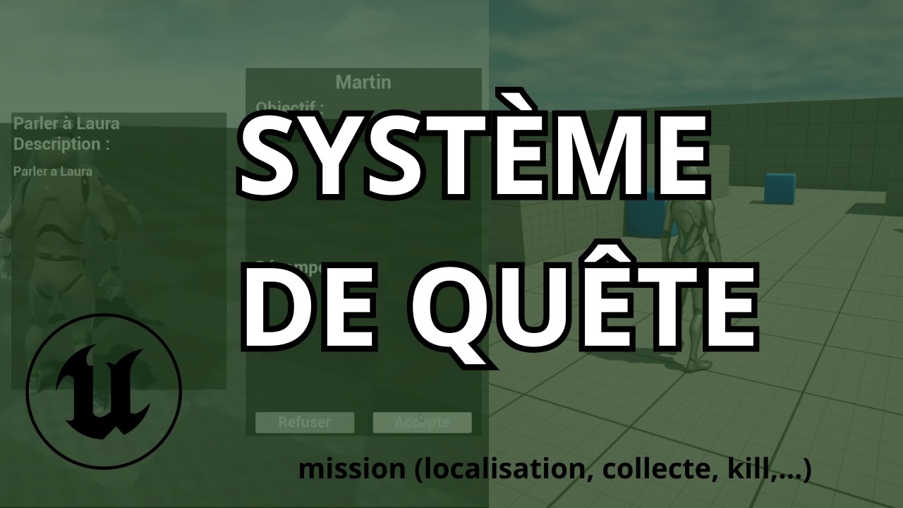 Comment créer un système de quête UE - Complet