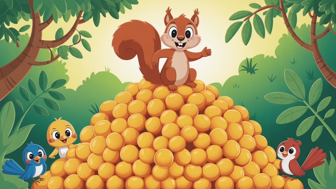 Sammy's Great Jungle Feast -A Story of Sharing