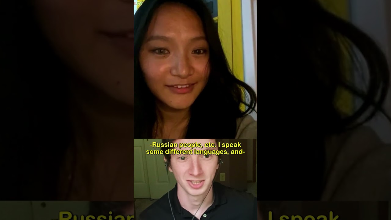 Her Reaction When I Spoke Chinese😂