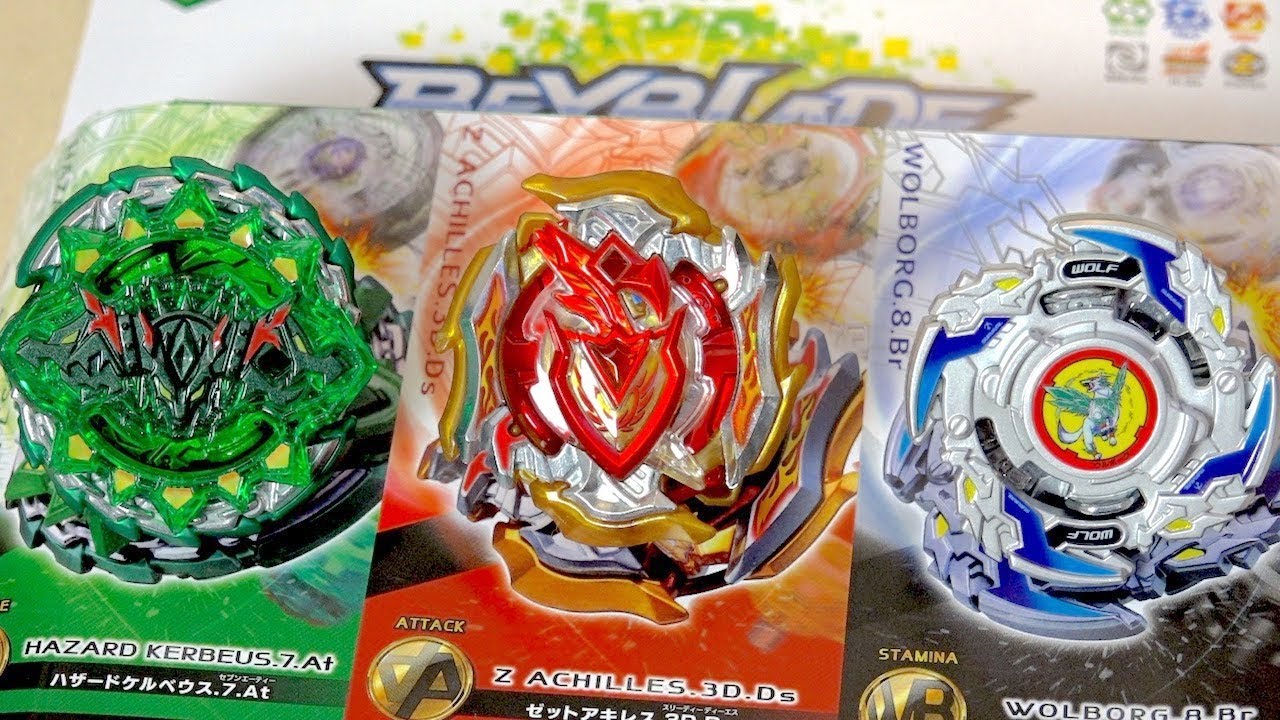 Beyblade Burst Super Z TRIPLE BOOSTER SET (B-121) Unboxing & Review!