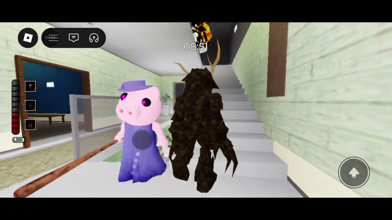 Roblox piggy: Hornz gameplay🖤