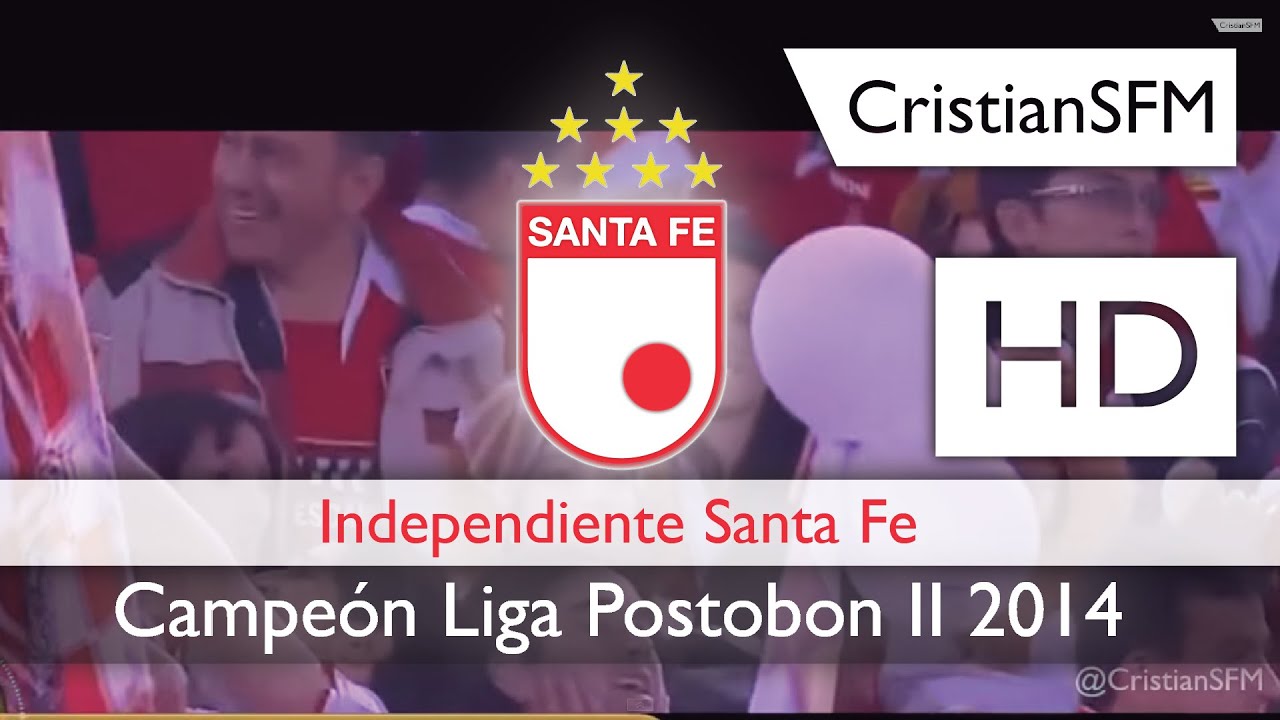 Camino a la octava | Campeón Santa Fe Liga Postobon II 2014 | Todos los goles del semestre