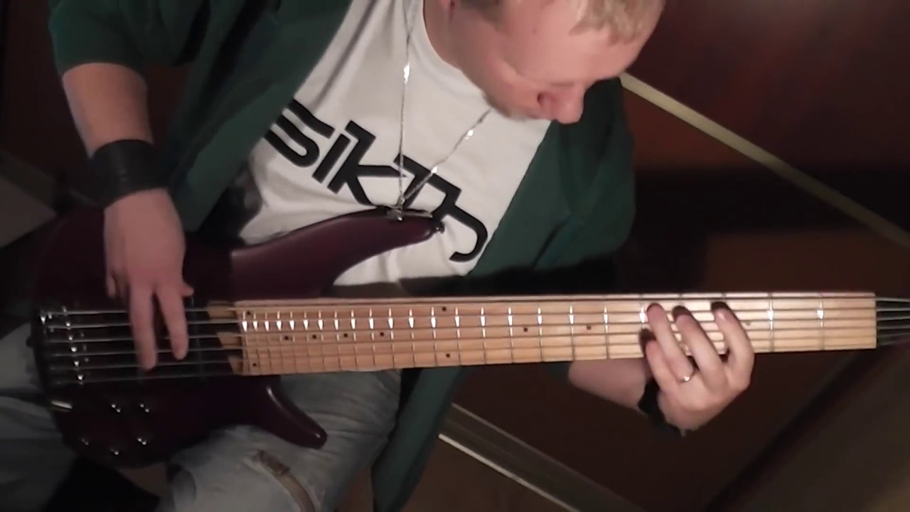 Atheist - Piece Of Time (Alex Berdnik bass cover)
