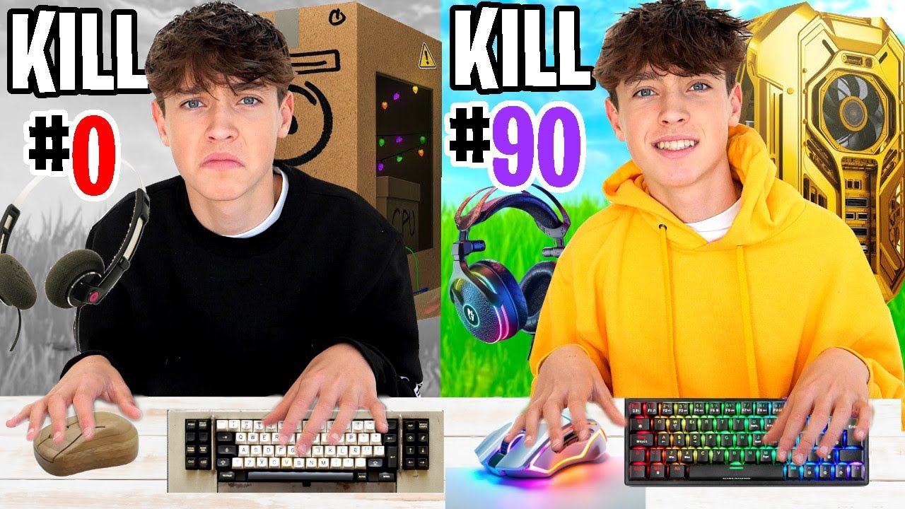 Por *CADA KILL* en Fortnite MI SET UP GAMING MEJORA!!