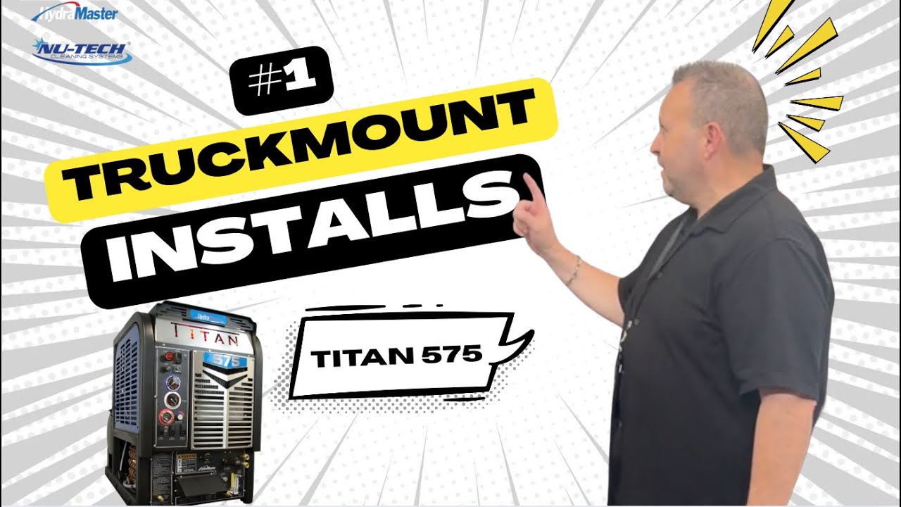 HYDRAMASTER TITAN 575 INSTALL