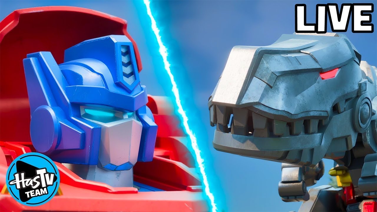 🔴 LIVE! ⚡️ Adventures with Optimus Prime and Bumblebee! 🤖 Transformers: CYBERWORLD 🔵 HasTV Team