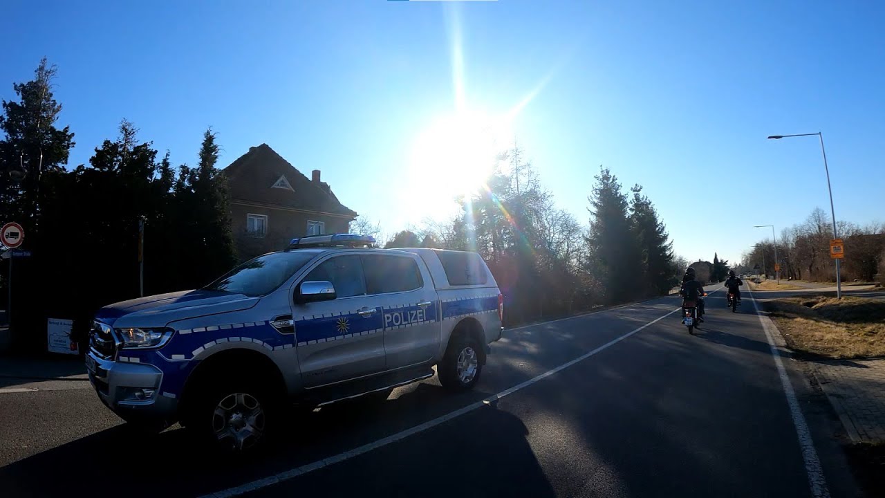 Ausfahrt Burkau/Simson/Polizei verfolgung/110ccm
