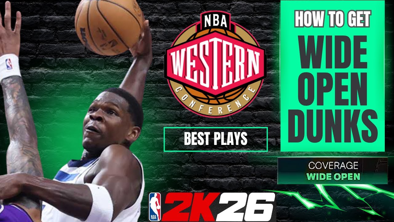 Хотите сделать данки с открытыми бросками в NBA 2K26? Используйте эти приёмы West