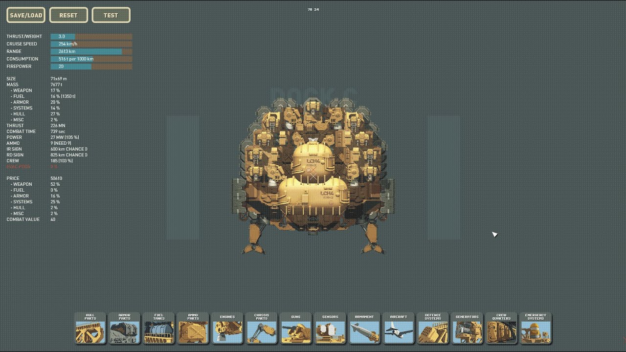 Highfleet Walnut Frigate