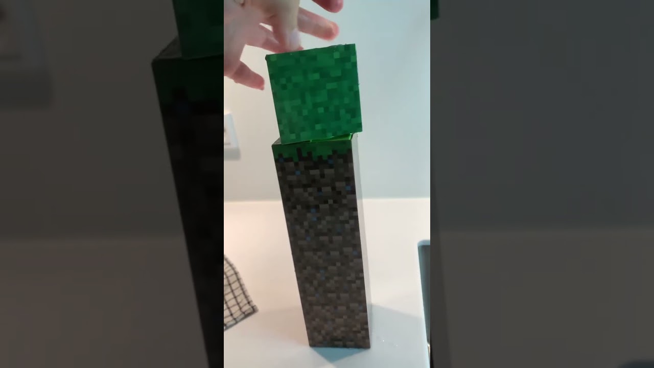 Minecraft Earth drikkedunk til en Minecraft fan #minecraft #drikkedunk #vand #vandflaske