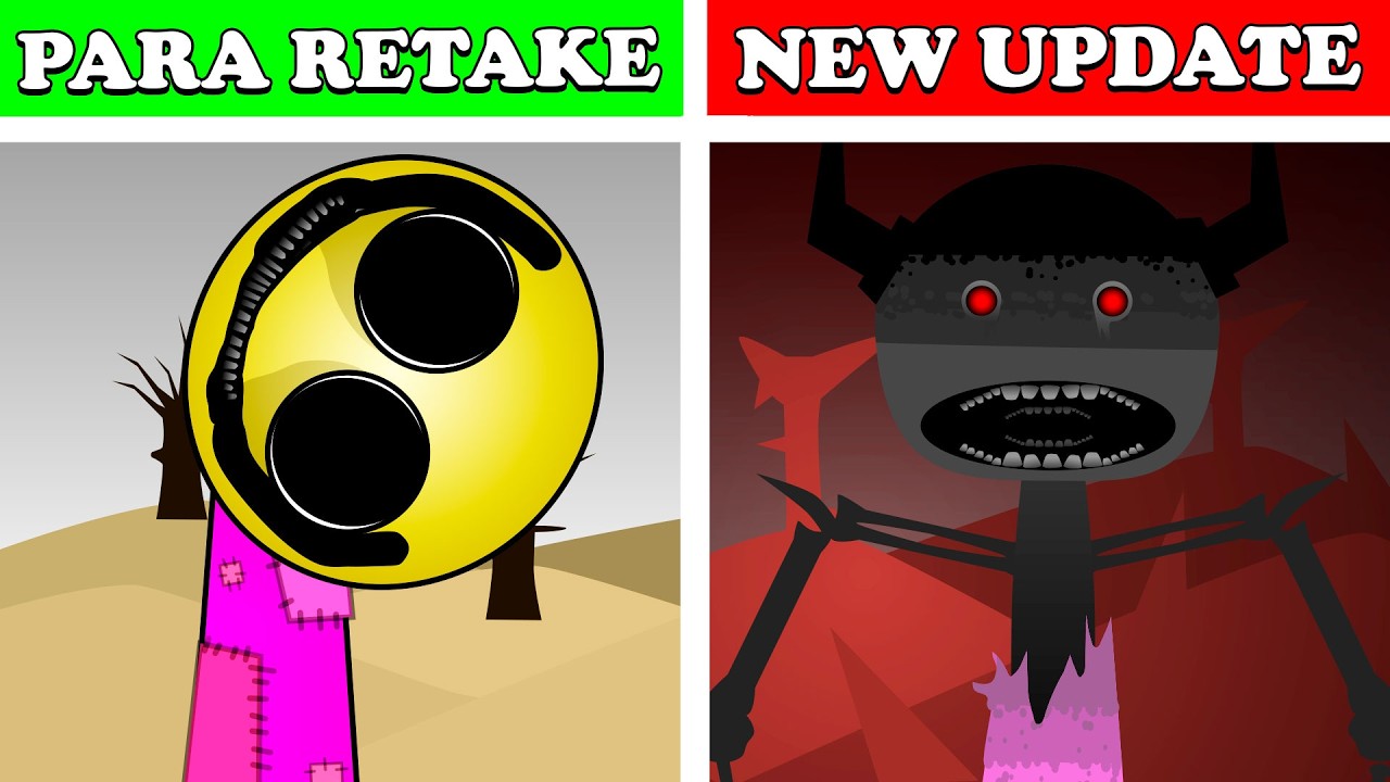 Incredibox - ParaSprunki Retake | NEW UPDATE 0.9 | NEW Bonus Character | Normal Vs Horror