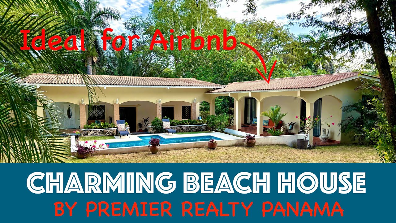 CHARMING BEACH HOUSE  IN PANAMA - FOR SALE BY PREMIER REALTY PANAMA - Property #C2502-131