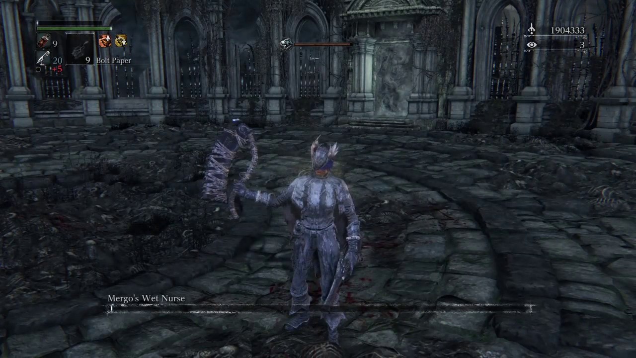 Bloodborne - BL4 Mergo's Wet Nurse 24 second kill