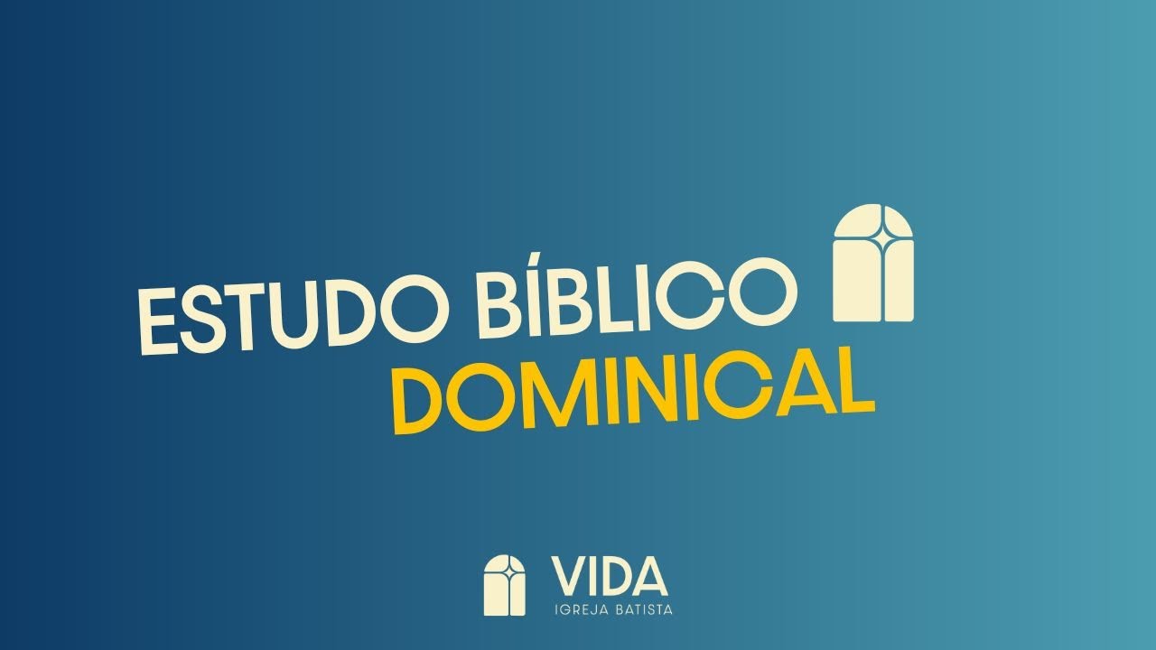 Estudo Bíblico Dominical | 11/01 | Aula 16 | Marco Diniz