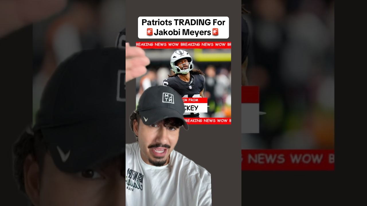 WOW the Patriots are trading for Jakobi Meyers…