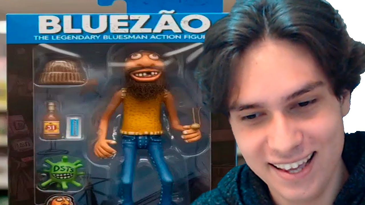 COMPREI O BONECO DO BLUEZAO