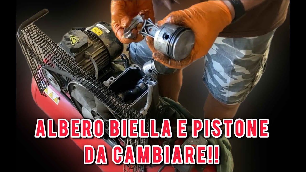 Compressore “Grippato” riparazione fai da te 💪🏻😉