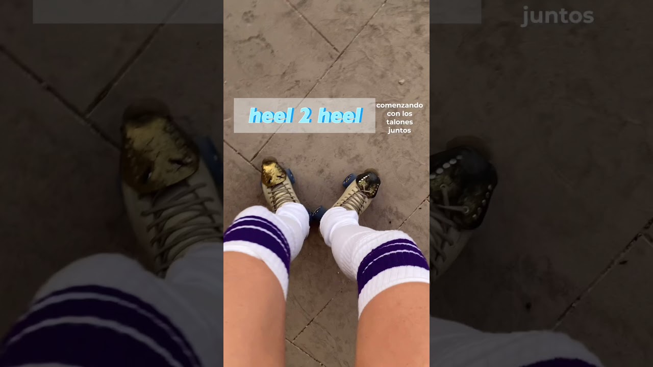 How to 2 foot spin on rollerskates tutorial compilation