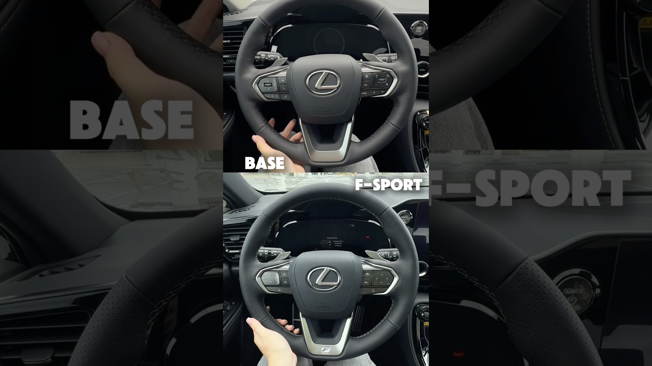 2025 Lexus NX base vs F Sport  #automobile #Lexus #SUV
