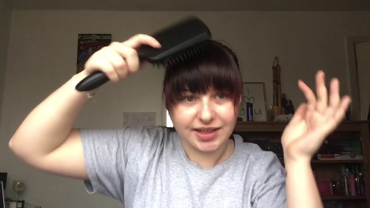 HOW TO STYLE A FULL FRINGE QUICK & EASY | GEE HARPER