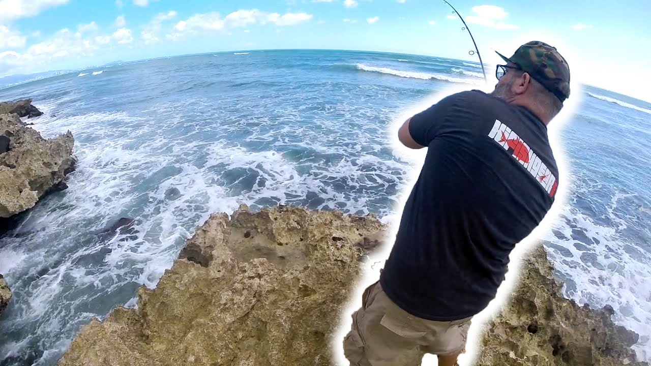 Giant Nenue On Bread! The Ewa Beach Fishing Experience With HiFishGear.com's Bill.