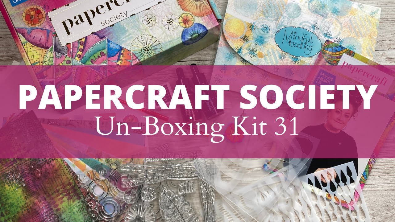 You NEED to see inside this kit!!! | Un-Boxing Papercraft Society Kit 31 🤩