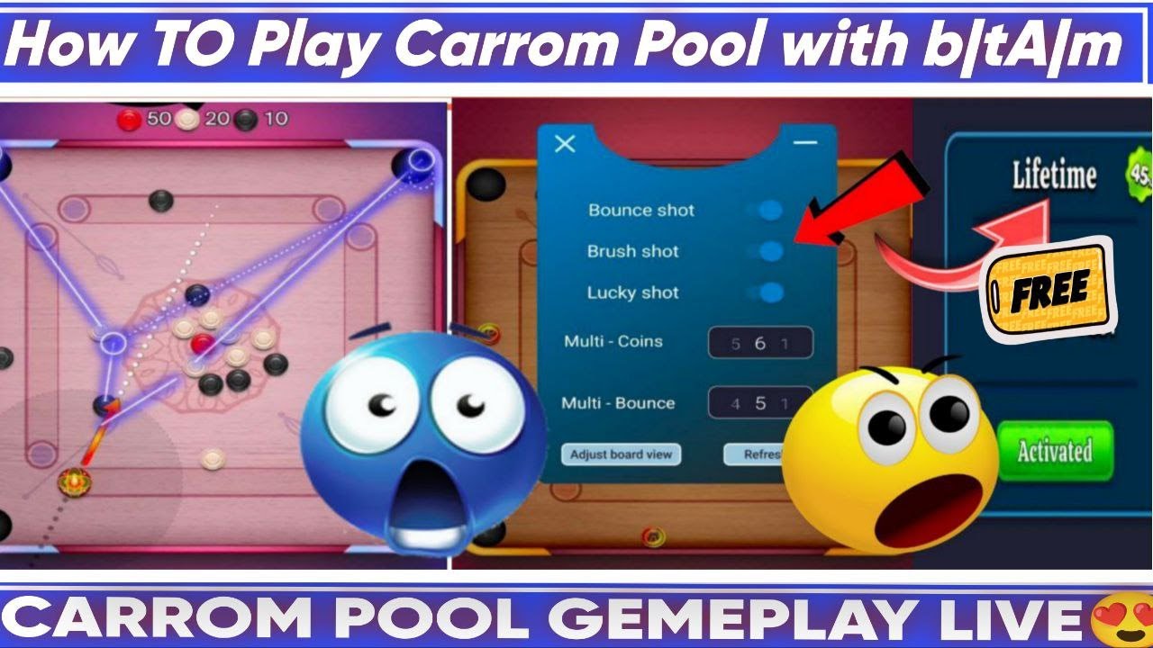 😍 New Champion Path New Puck Unlock with B!tA!m ❤️‍🔥 #Shorts #viral #carrompool kaushik Carrom YT