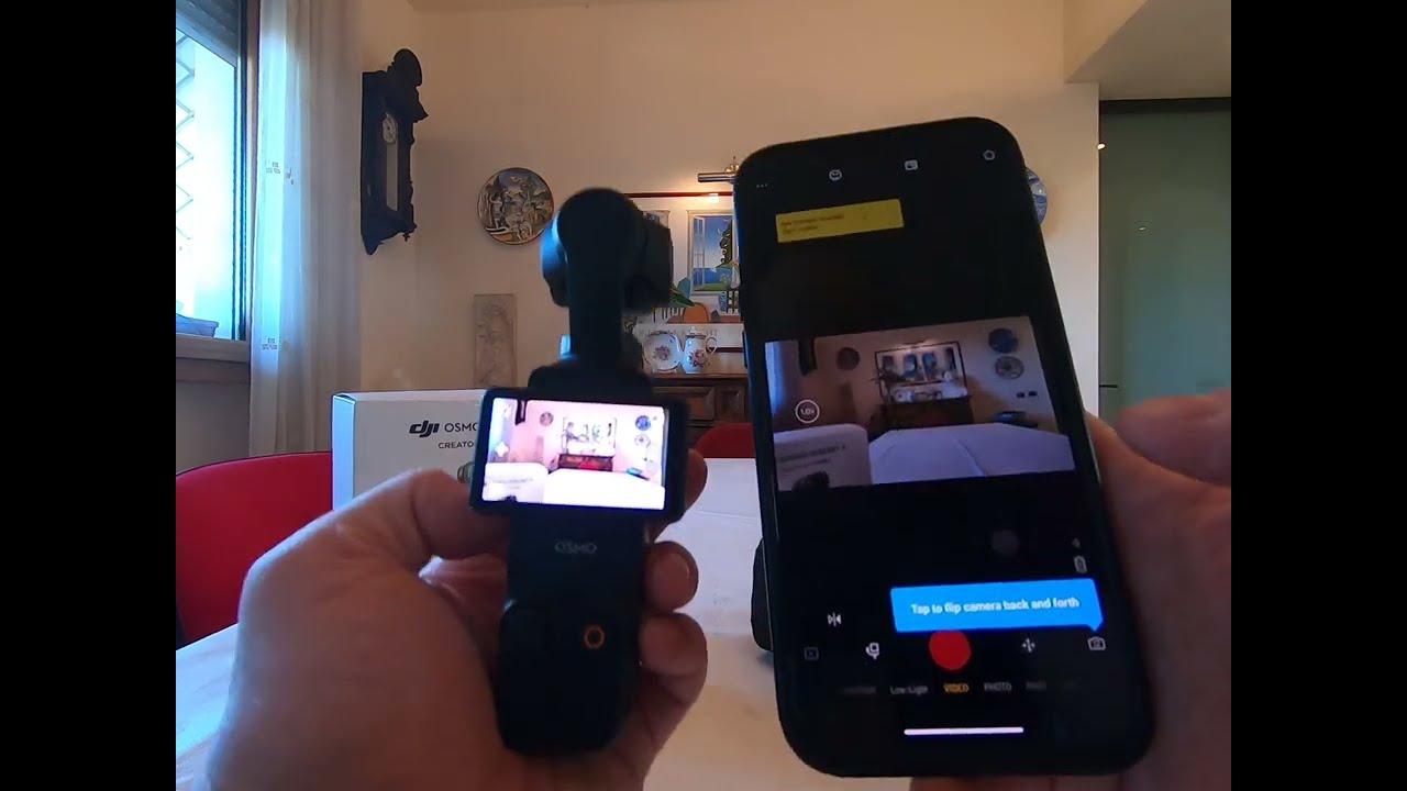DJI Osmo Pocket 3 - Pima connessione ed utilizzo con DJI MIMO