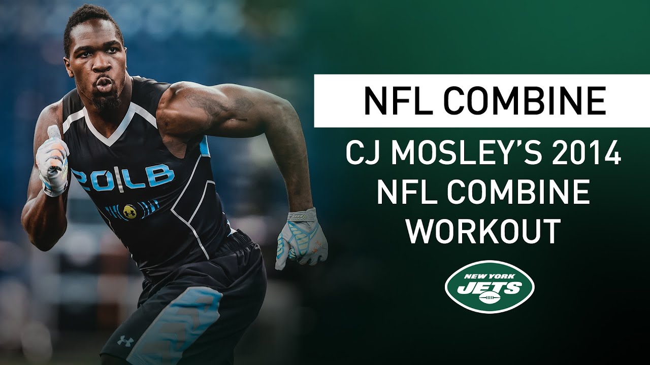 CJ Mosley's 2014 NFL Combine Workout | New York Jets | NFL