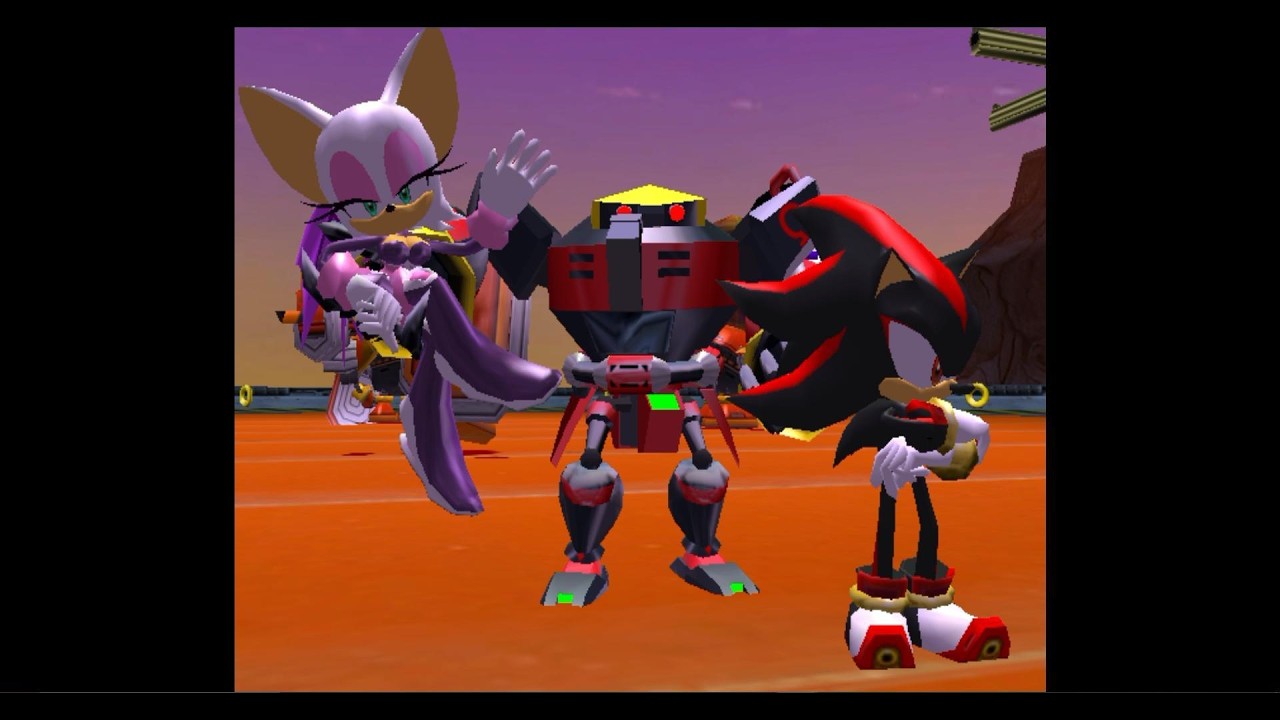 Sonic Heroes Ep 27 Team Dark Bullet Station.