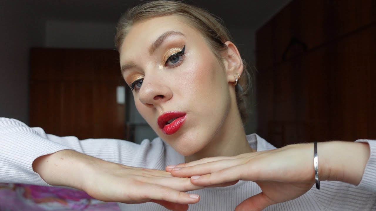 praznični zlat makeup / DECEMBER Z NINO