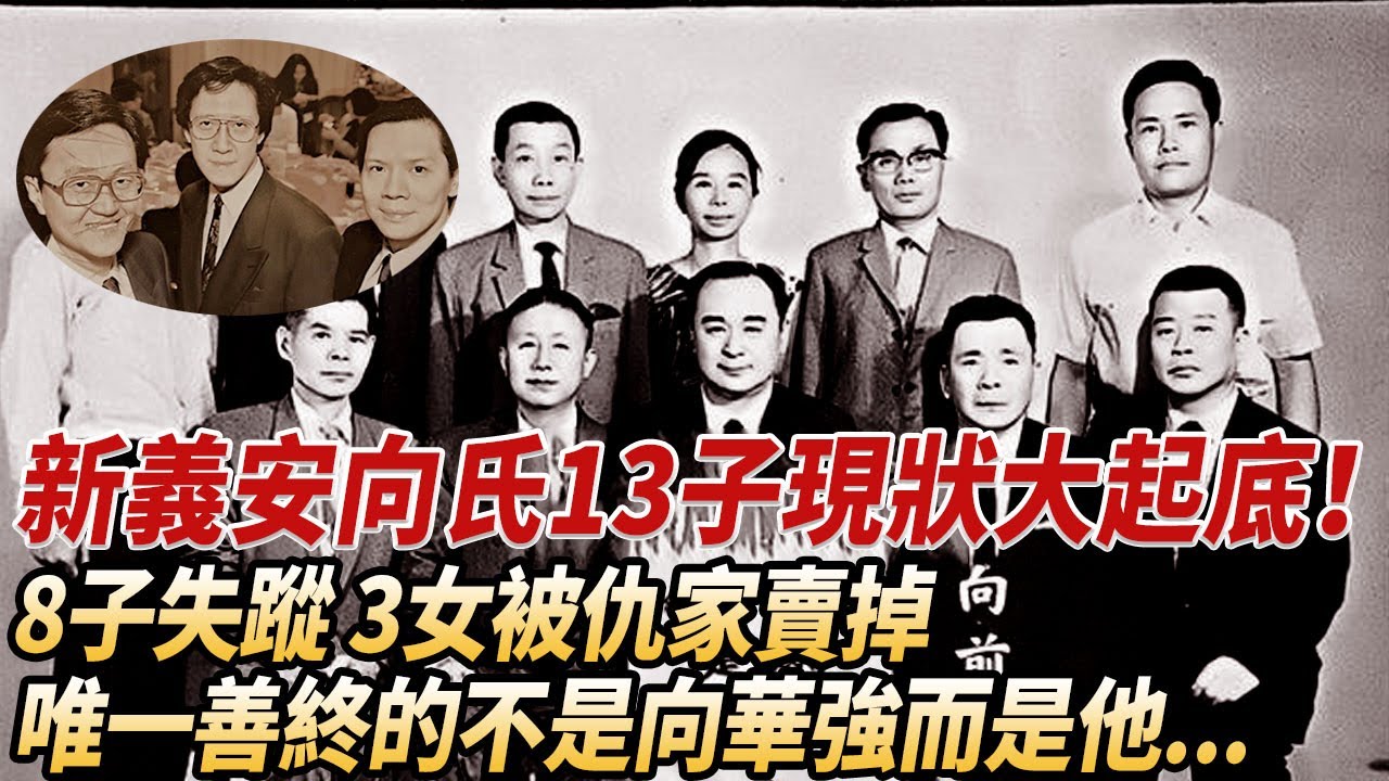 血色王朝新義安向氏13子現狀大起底！有人搶地盤失敗被剁成肉泥，有人被仇家斷手斷腳，龍頭千金人間蒸發30年，唯一善終的只有向華強...