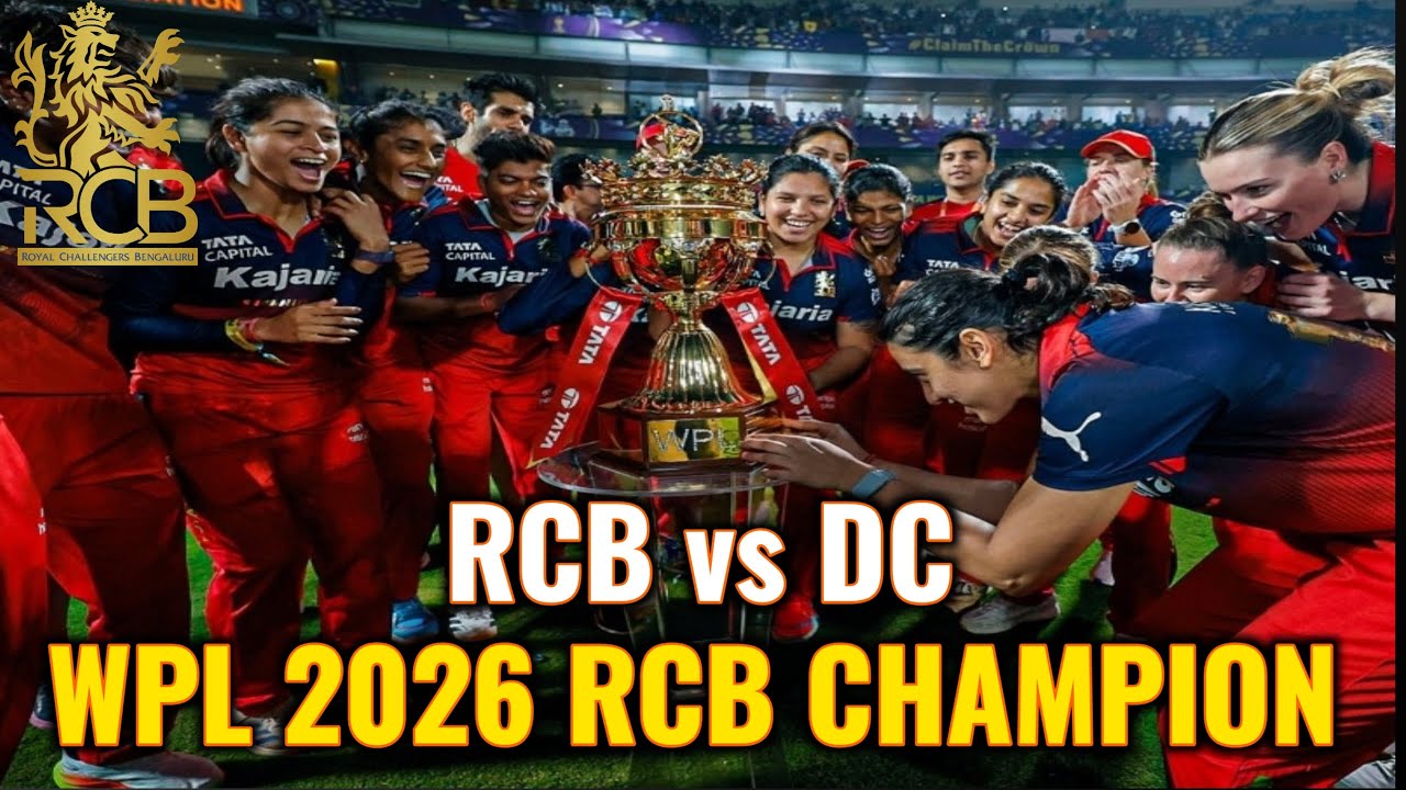 HIGHLIGHTS : RCB vs DC Final WPL Match HIGHLIGHTS | Royal Challengers Bengaluru won by 6 wkts
