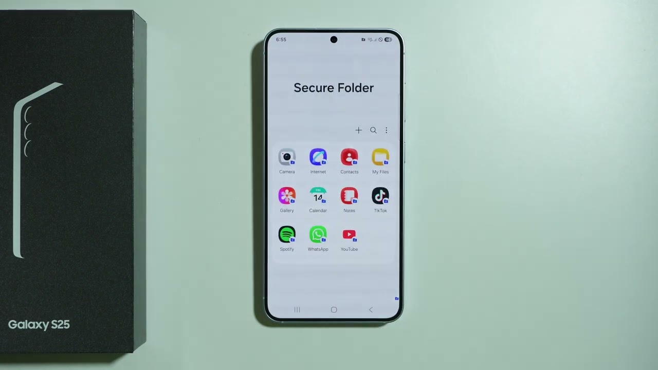 Samsung Galaxy S25: How to Add Apps to Secure Folder