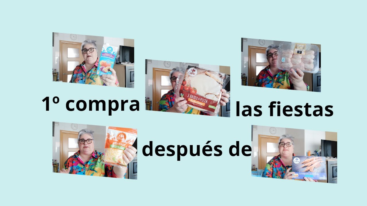 1º compra del año #amadecasa #vlogdiario #vidareal #compracarrefour
