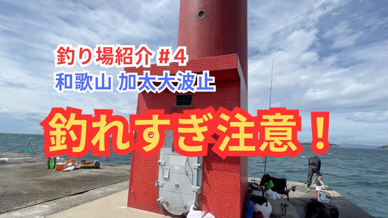【釣り場紹介#4】和歌山 加太大波止