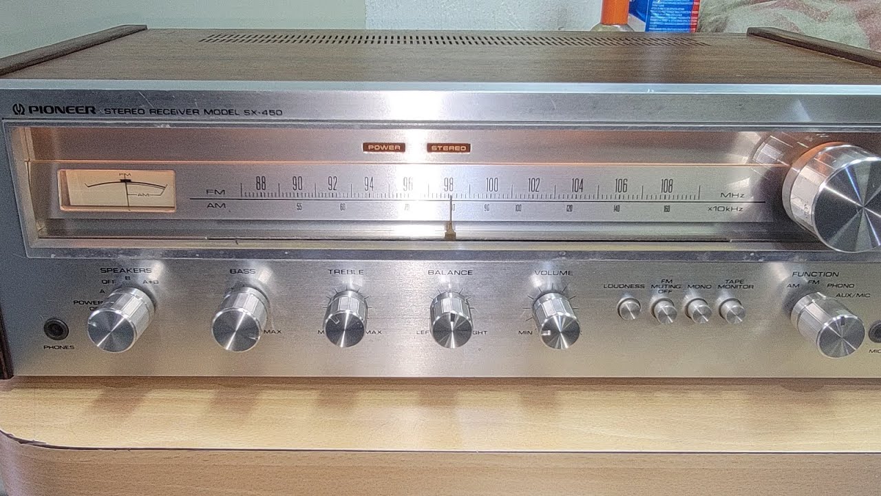 PIONEER RESEIVER SX-450