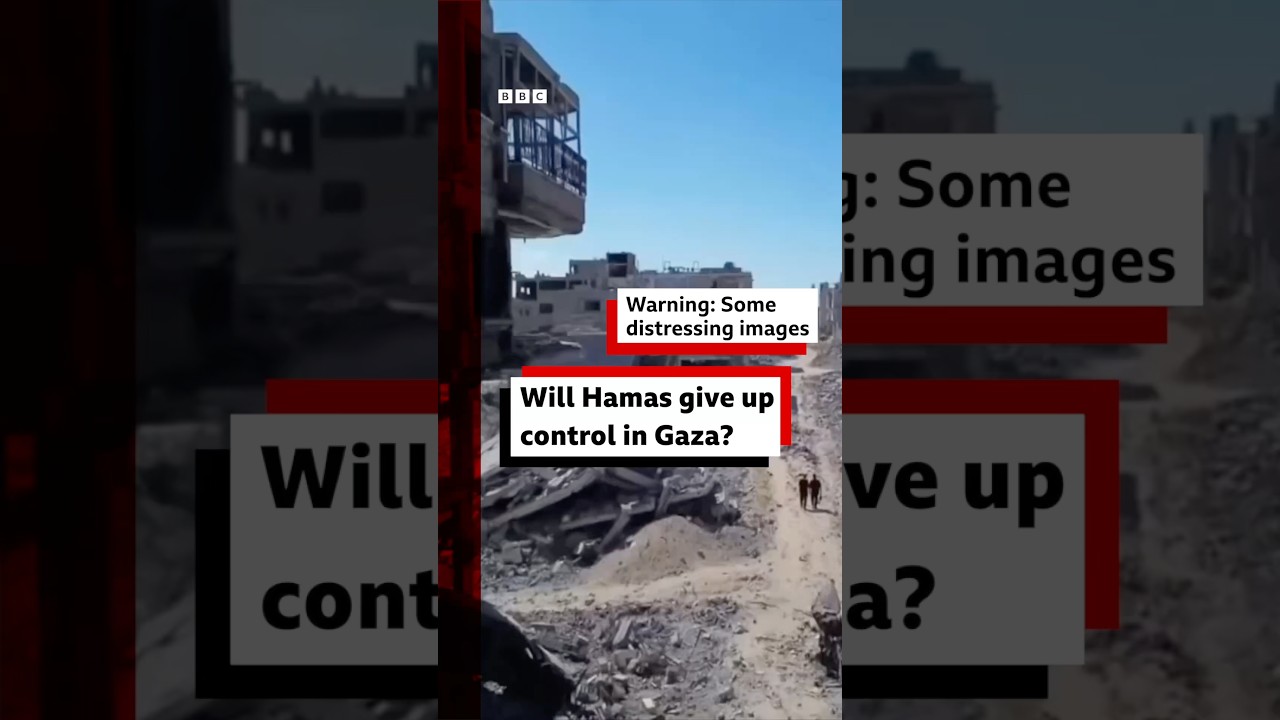 Откажется ли ХАМАС от контроля над Газой и что произойдёт дальше? #БлижнийВосток #BBCNews