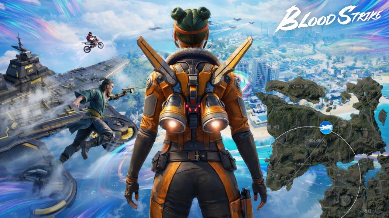 NOVO MAPA + PERSONAGEM + JETPACK DATA DO ANIVERSÁRIO NOVO VEÍCULO BLOOD STRIKE 