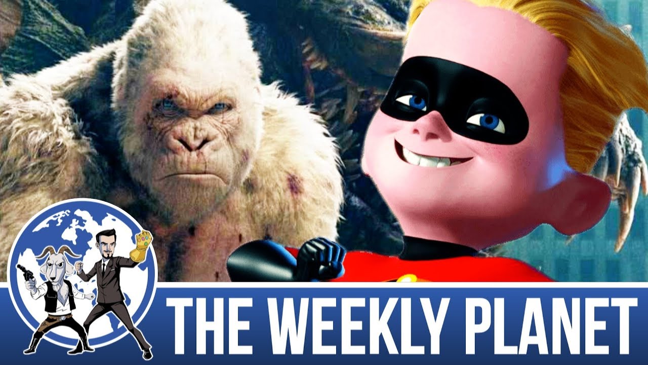 Rampage & The Incredibles 2 Trailer - The Weekly Planet Podcast
