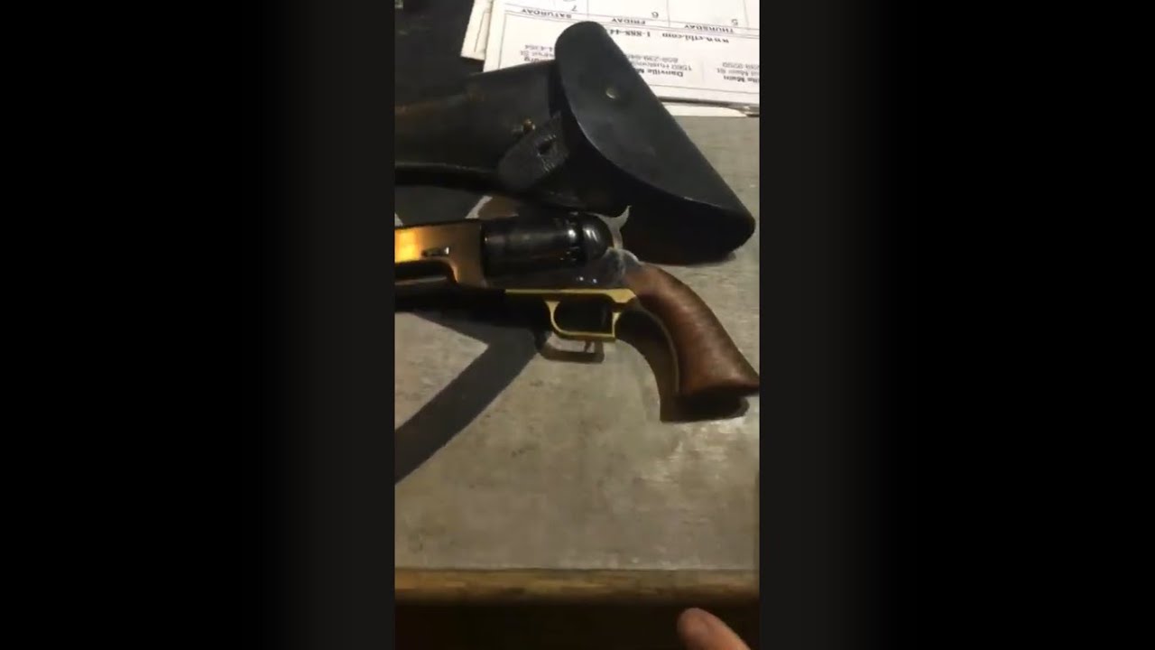 Uberti 1847 Walker and another dime piece revolver!