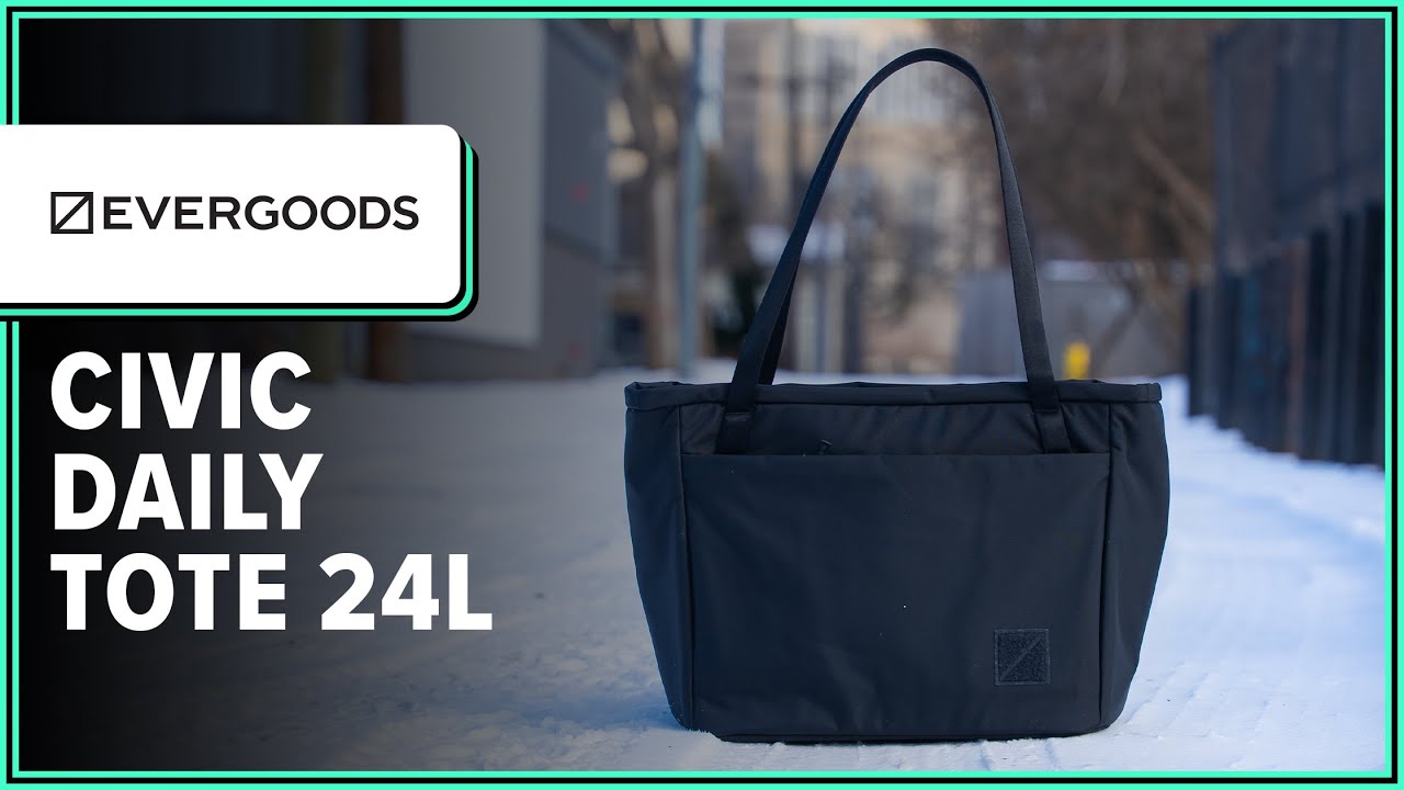 Обзор сумки EVERGOODS CIVIC Daily Tote 24L (2 недели использования)