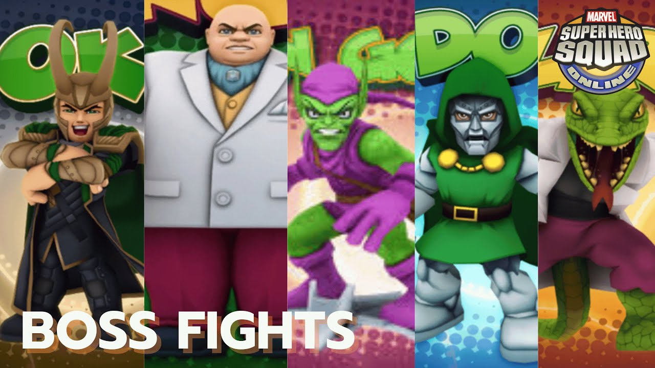 Marvel Super Hero Squad Online (Boss Fights)