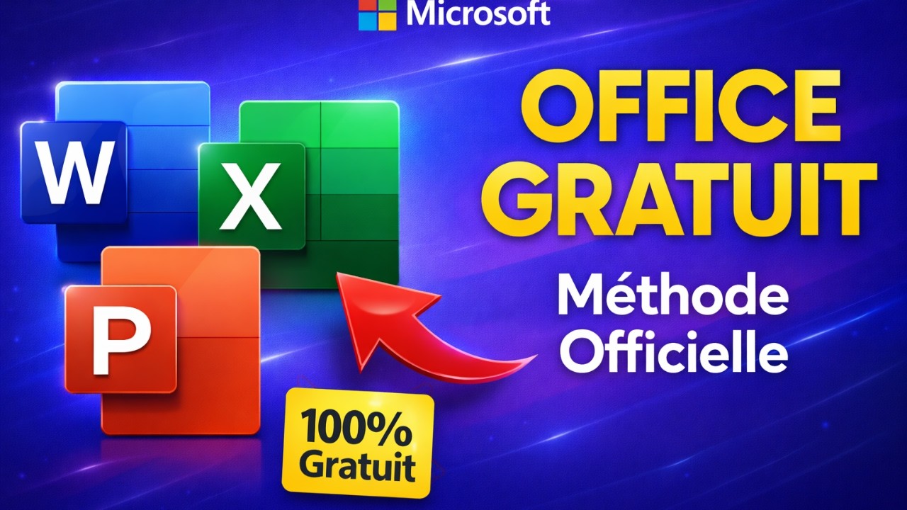 Comment utiliser Word, Excel et PowerPoint GRATUITEMENT (M&eacute;thode Officielle)