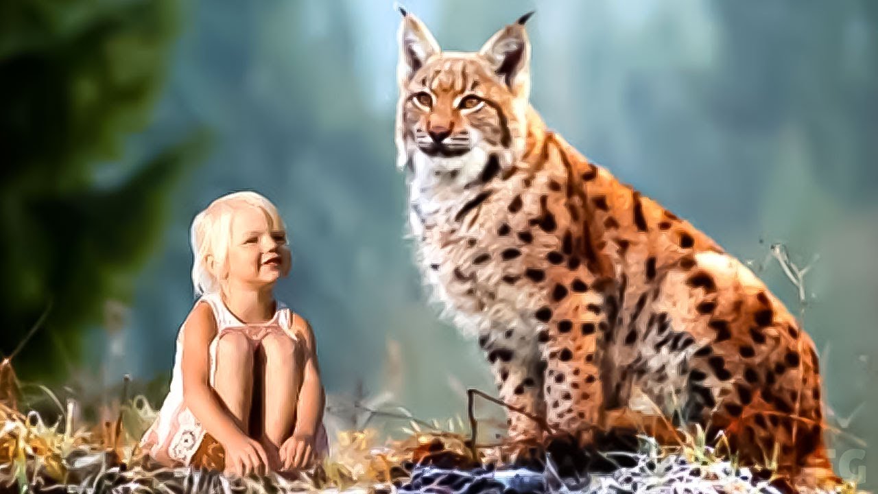 Mädchen rettete einen Luchs. Du glaubst nicht, was Jahre später passierte!